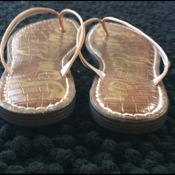 SAM EDELMAN Peach Sandals - Picture 4 of 5